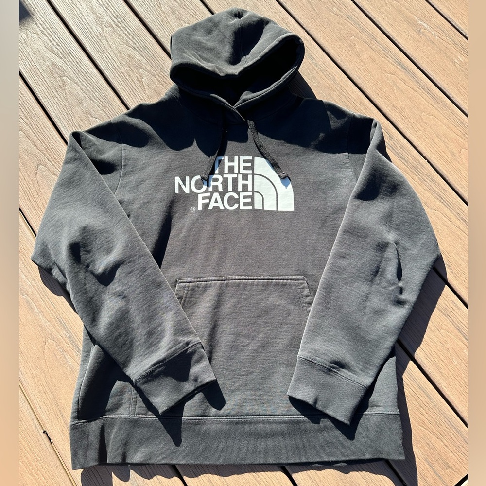 Black North Face Hoodie- Size Large